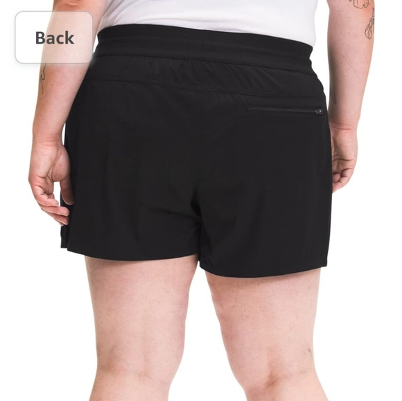 🏷️ North Face Aphrodite Motion Shorts Black Drawstring Pockets XXXL - Picture 4 of 14